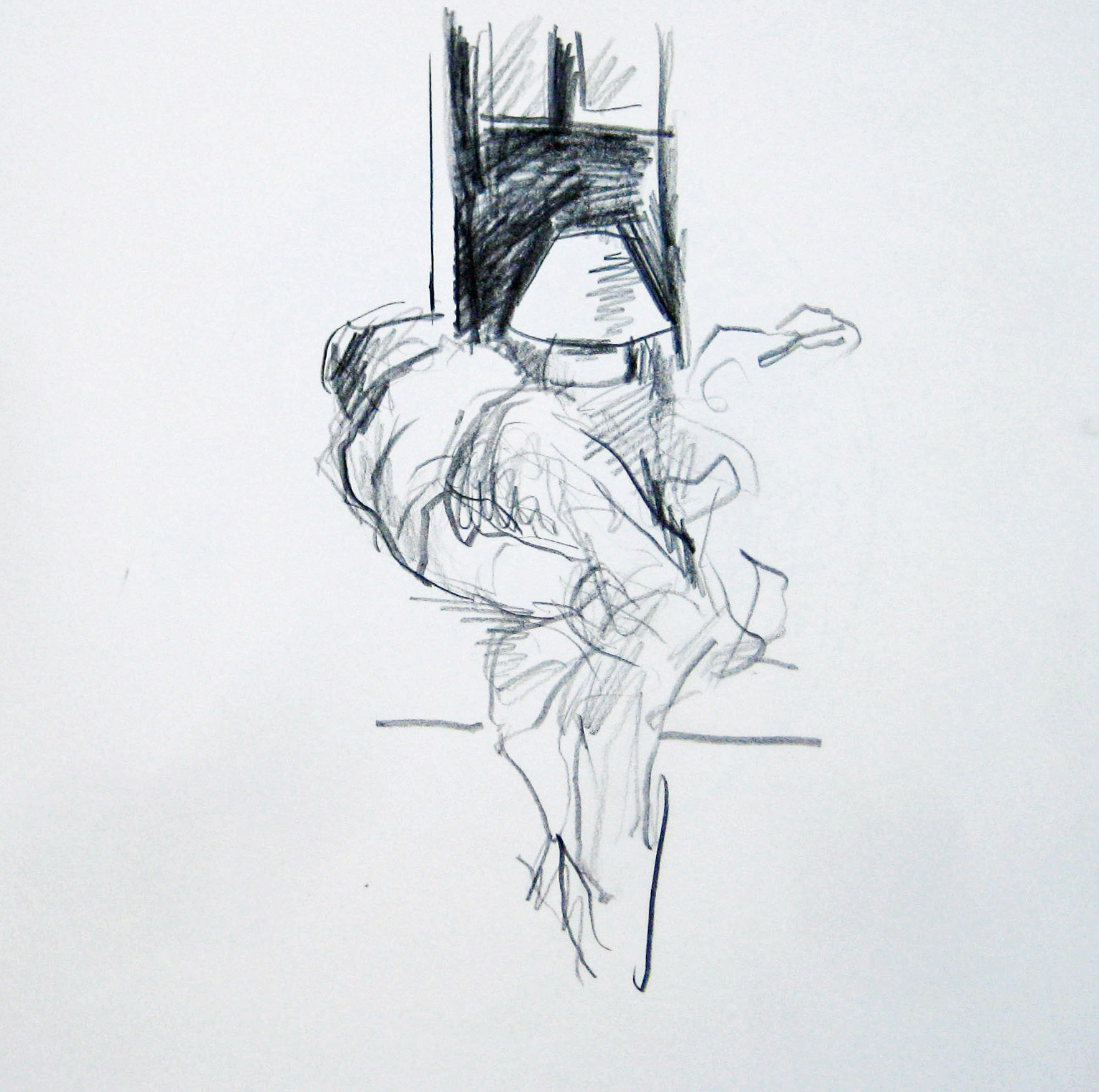 PeterPRastZeichnenvorOrtGriechenland2009