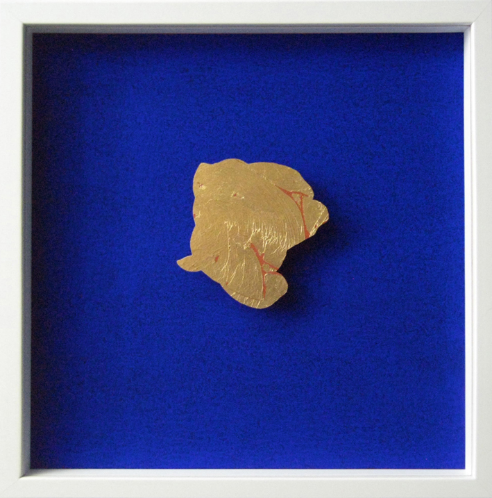 2 d Peter P. Rast AnnÑherung 1 Acryl auf Karton und hinter Glas