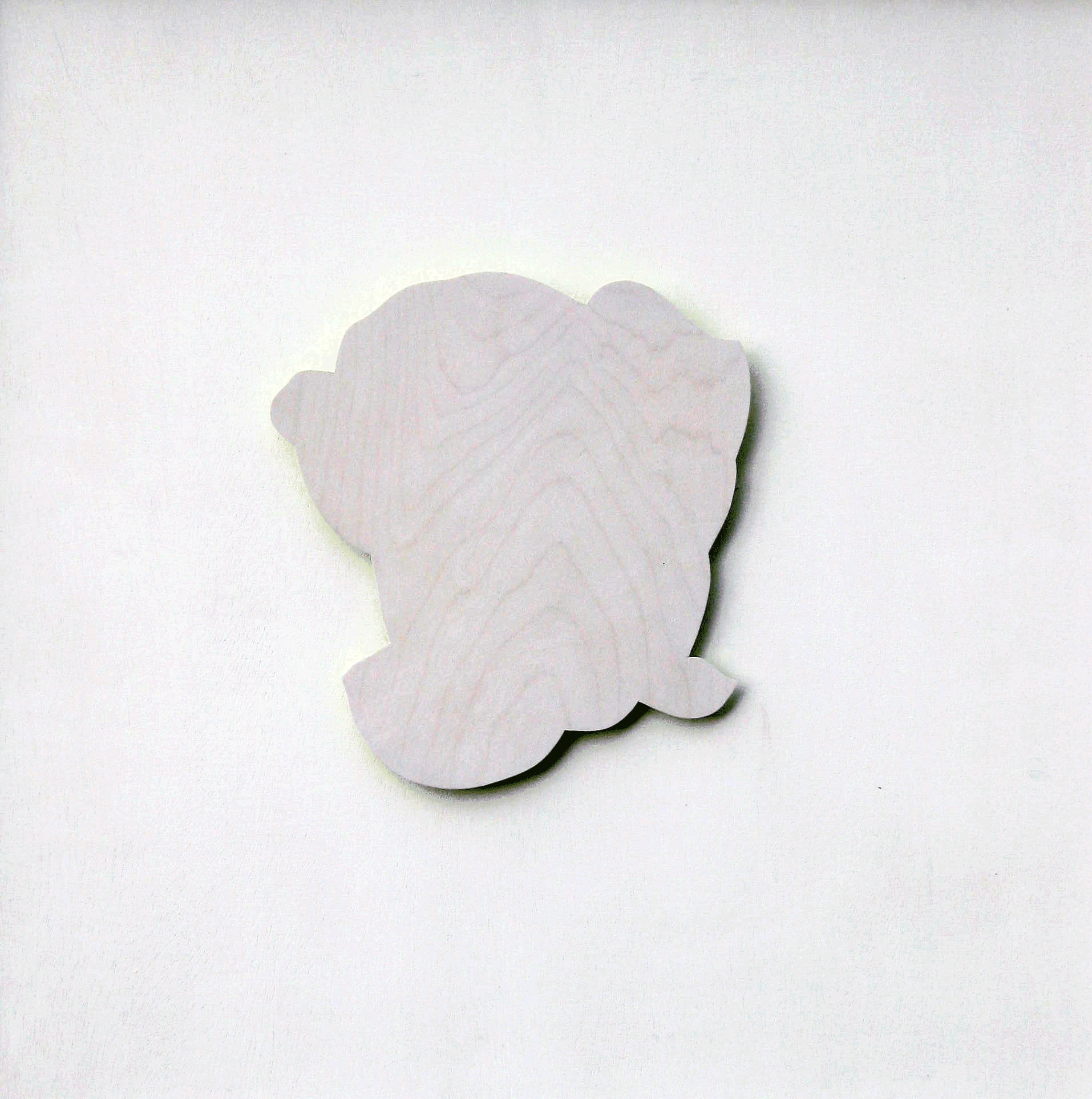 2 d Peter P. Rast AnnÑherung 1 Acryl auf Karton und hinter Glas